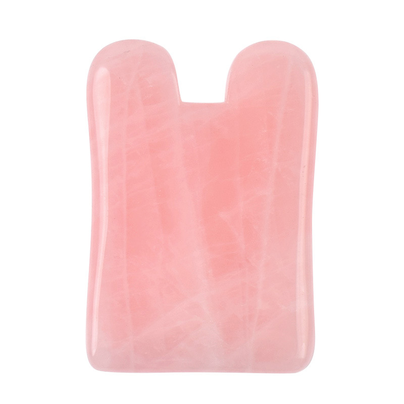Rose Quartz Gua Sha Massage Tool