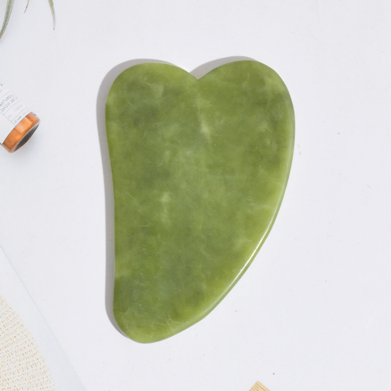 Jade Gua Sha Massage Tool Green
